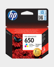 HP CZ102AE 650 Original Ink Advantage Cartridge Tri-Color in Qatar