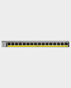 Netgear GS116LP-100EUS 16 Port Gigabit Ethernet Unmanaged Switch with 16-Port PoE/PoE+