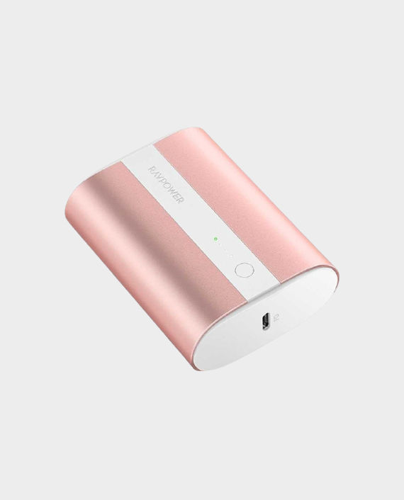 Buy Ravpower 2 Port Pd Pioneer Mini Power Bank 10000mah 18w Metallic Pink In Qatar Alaneesqatarqa 3727