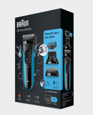 Buy Braun Series 3 310 Electric Shaver Wet &amp;amp; Dry Electric Razor  for Men in Qatar 