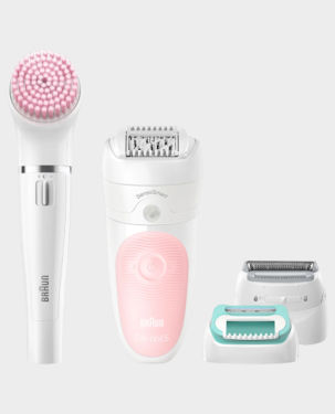 Braun Silk-epil Beauty Set 5 5/875 BS Wet Epilator in Qatar