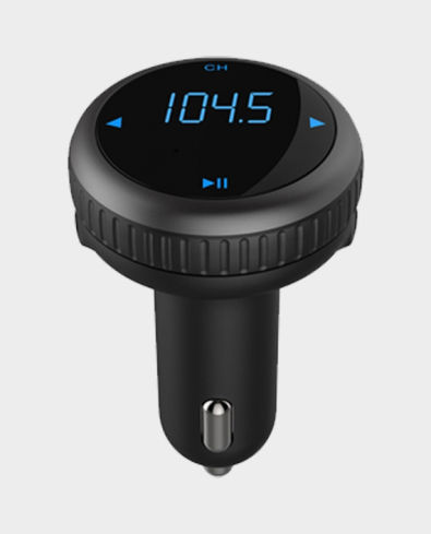 Buy Porodo Wireless Fm Transmitter Car Charger With Led Panel Car 