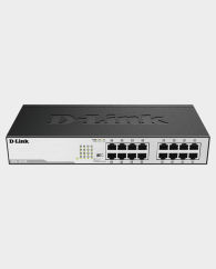 D-Link DGS‑1016D 16‑Port Gigabit Unmanaged Desktop Switch in Qatar
