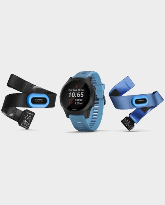 Garmin Forerunner 945 Smart Watch – Blue – Bundle