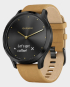 Garmin 010-01850-00 Vivomove HR Smartwatch Black Tan in Qatar