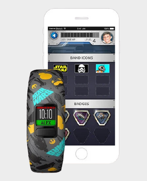 Garmin 010-01909-11 Vivofit Jr.2 Adjustable Smartwatch Star Wars The Resistance