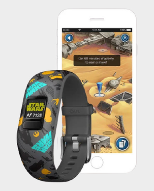 Garmin 010-01909-11 Vivofit Jr.2 Adjustable Smartwatch Star Wars The Resistance
