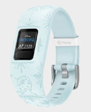Garmin 010-01909-18 Vivofit Jr.2 Adjustable Smartwatch Disney Frozen 2 Elsa in Qatar