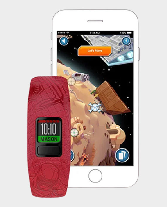 Buy Garmin Vivofit Jr.2 Adjustable Smartwatch Star Wars Dark Side in ...