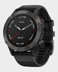 Garmin 010-02158-11 Fenix 6 Pro Sapphire Edition Smartwatch Carbon Grey Black in Qatar