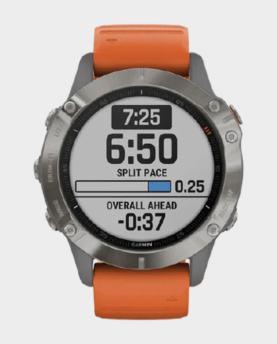 Garmin 010-02158-14 Fenix 6 Pro Sapphire Edition Smartwatch