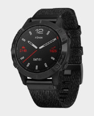 Garmin Fenix 6 Pro Sapphire Edition Smartwatch Black Nylon in Qatar
