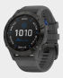 Garmin 010-02410-11 Fenix 6 Pro Solar Edition Smartwatch Black Slate Grey in Qatar