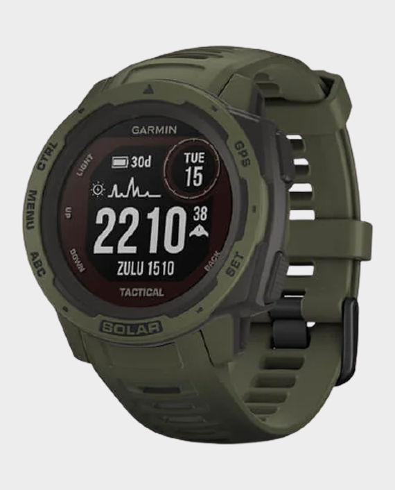 Buy Garmin Instinct Solar Tactical Edition Smartwatch in Qatar - Main Image