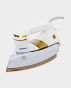 Geepas GDI23011 Heavy Weight Dry Iron with Non Stick Teflon Coating White in Qatar