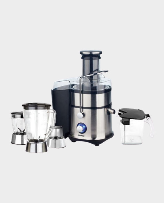 Buy Geepas GSB5451 4in1 Multifunctional Juicer & Blender with Unbreakable Jar in Qatar