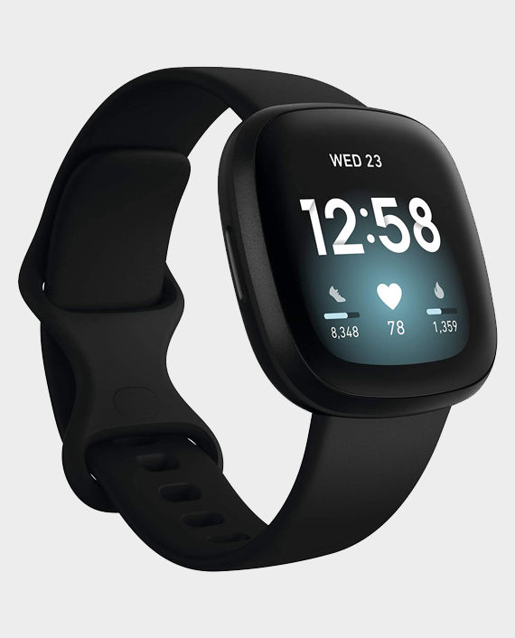 Fitbit Versa 3 Smartwatch GPS – Black