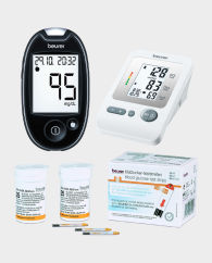 Beurer BM 26 BP Monitor + GL 44 Glucose Monitor + GL 50 Strips 50 Piece in Qatra