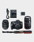 Canon EOS 2000D + EF-S 18-55mm IS II Lens + EF 75-300mm III Lens