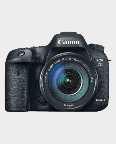 Buy Canon EOS 7D Mark + 18 - 135mm IS STM Lens in Qatar