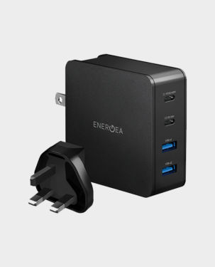 Energea Travel Lite PD66 Dual USB-C Power Delivery Travel Charger in Qatar