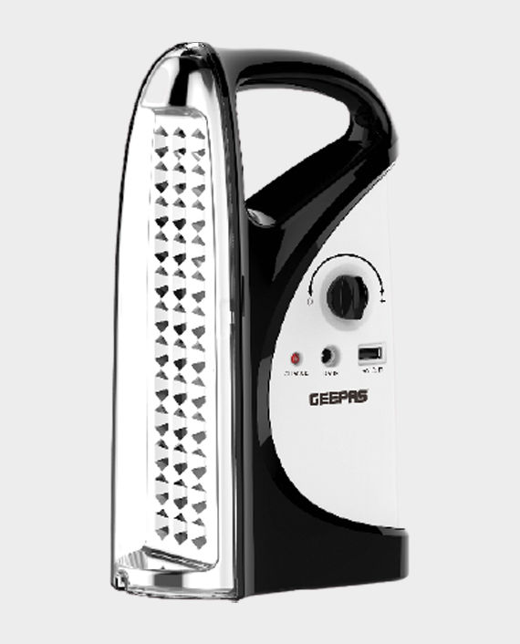 Buy Geepas GE5559 2 in 1 Rechargeable Emergency LED Lantern with USB ...