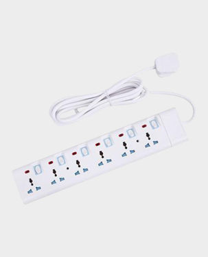 Geepas GES4093 6-Way Extension Board