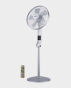 Geepas GF9466 16-inch Multcolor LED Display Stand Fan with Remote in Qatar
