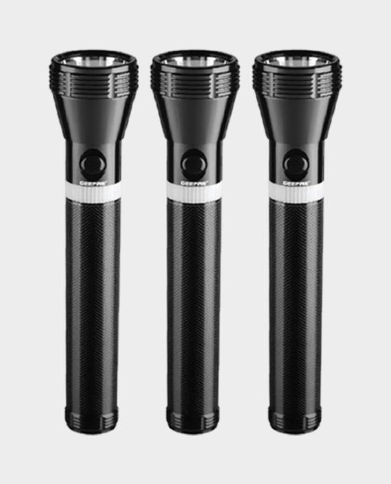 Buy Geepas GFL4680 3 in 1 Rechargeable LED Flashlight in Qatar