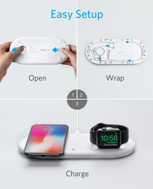 Buy Anker Power Wave Pad With Watch Holder in Qtaar