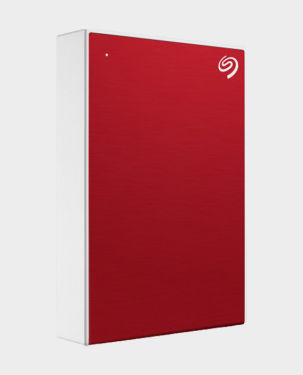 Seagate 4TB One Touch Portable Hard Drive Red in Qatar