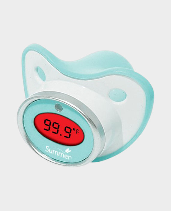 Buy Summer Pacifier Thermometer Teal/White in Qatar - AlaneesQatar.Qa