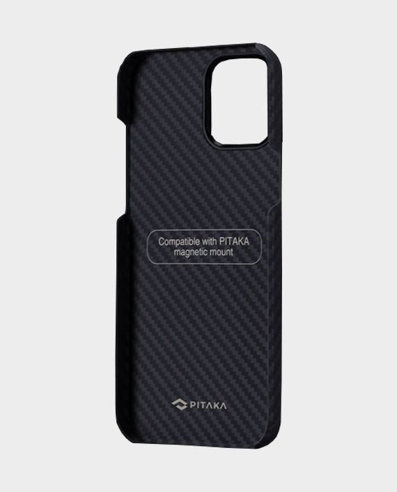Buy Pitaka iPhone 12 Pro Max Magez Case Black/Grey Twill in Qatar
