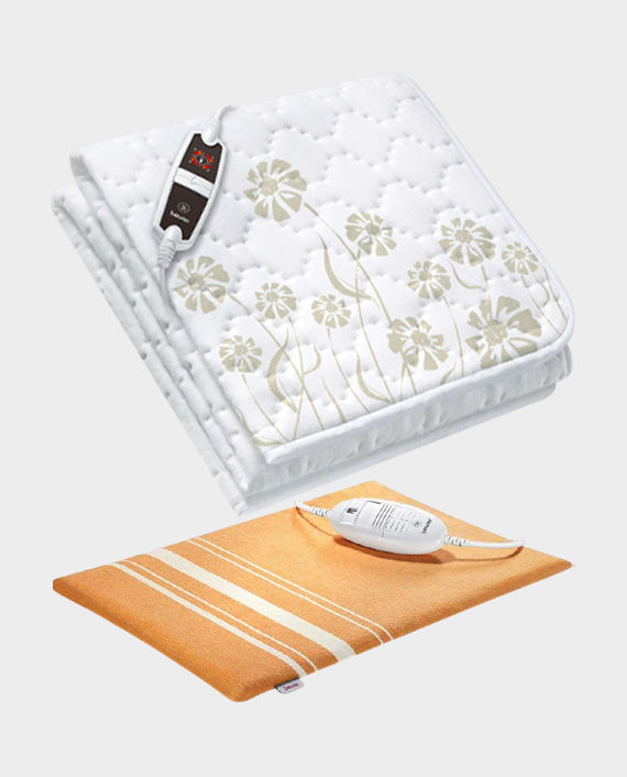 Buy Beurer UB 60 Heated Under Blanket + HK 35 Heating Pad Kit in Qatar