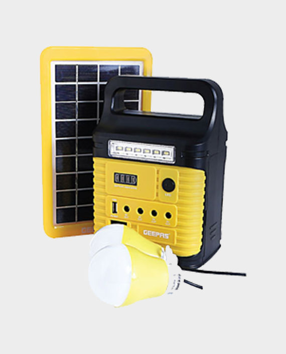 Geepas GPS5901 Rechargeable Home Solar System in Qatar
