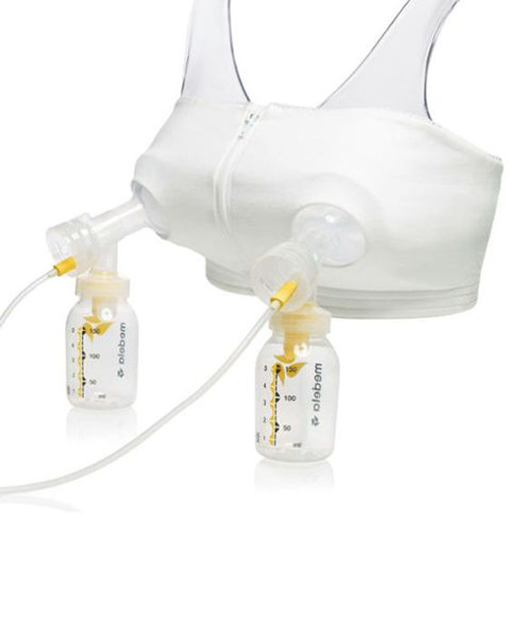 Medela Hands-free pump bustier, easy expression pump bra with adaptive stretch for an ideal fit