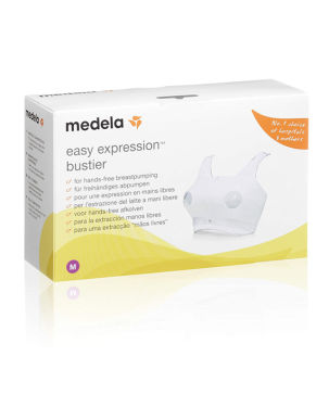 Buy Medela Easy Expression Bustier Medium White in Qatar 