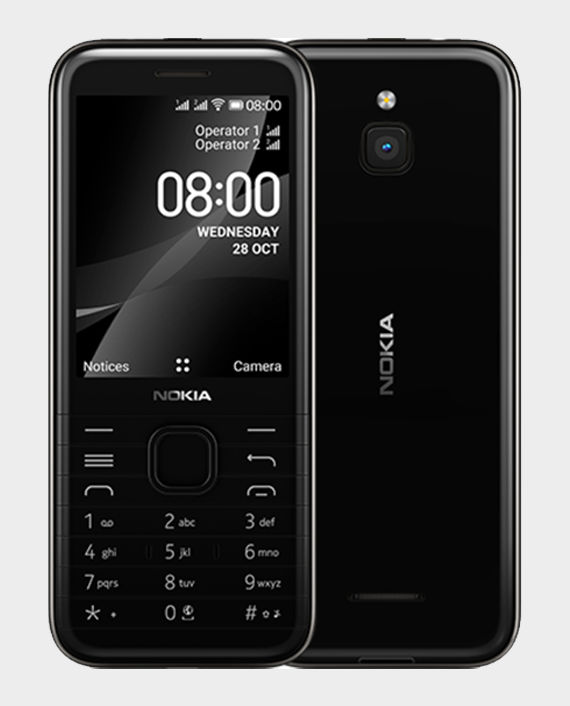 Nokia 8000 DS 4G – Black