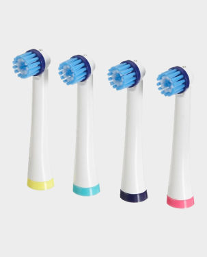 Sanitas SZA 05 Pack of 4 Spare Toothbrush Heads in Qatar
