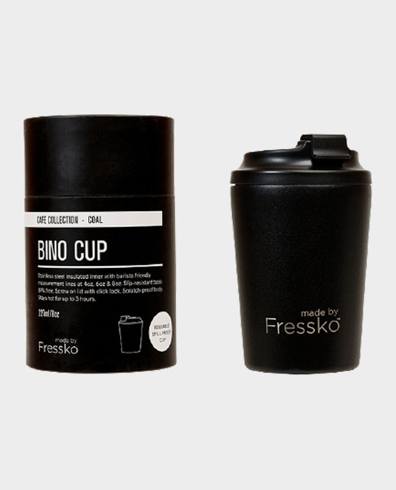 Fressko Cafe Collection Cup 227ml – Coal Bino