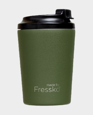 Fressko Cafe Collection Cup 227ml Khaki Bino in Qatar