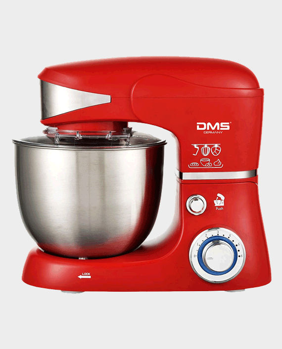 DMS KM-1500 Food Processor Mixing Machine 5 Litres – Red