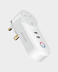 Porodo Lifestyle Dual USB-Port Smart Wifi Plug UK 16A in Qatar