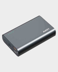 Aukey PB-XD12 10000mAh USB C QC3.0 and Power Delivery Premium Power Bank Grey in Qatar