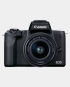 Canon EOS M50 Mark II Mirrorless Camera + EF-M 15-45mm f/3.5-6.3 IS STM Lens in Qatar