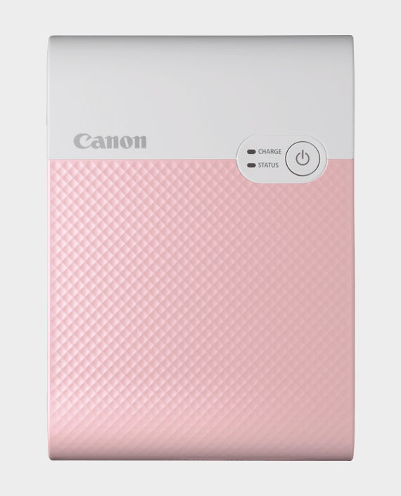 Canon Selphy Square QX10 Portable Colour Photo Wireless Printer – Pink