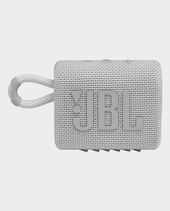 JBL Go 3 Portable Wireless Speaker – White