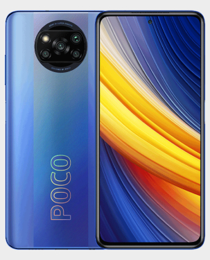 Buy Xiaomi Poco X3 Pro 6GB 128GB Frost Blue in Qatar - AlaneesQatar.Qa