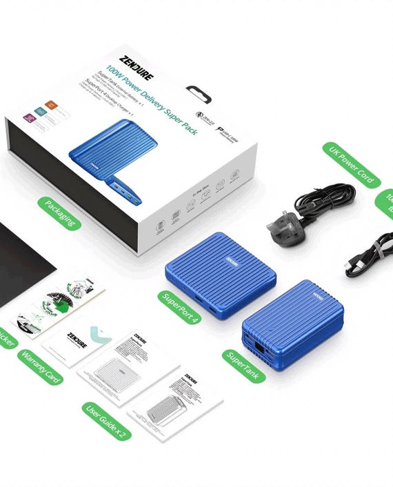 Buy Zendure 100W PD Super Pack (Supertank 100W PD 27000mAh +