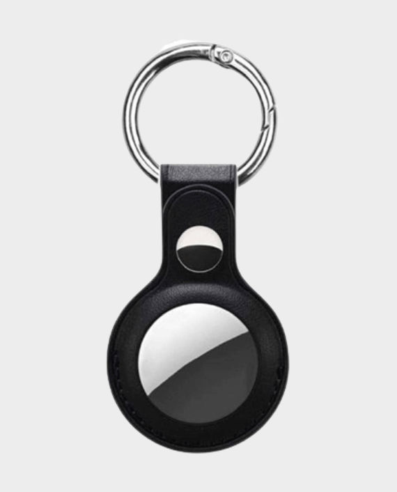 Buy Devia Leather Key Ring for Apple AirTag in Qatar - AlaneesQatar.Qa